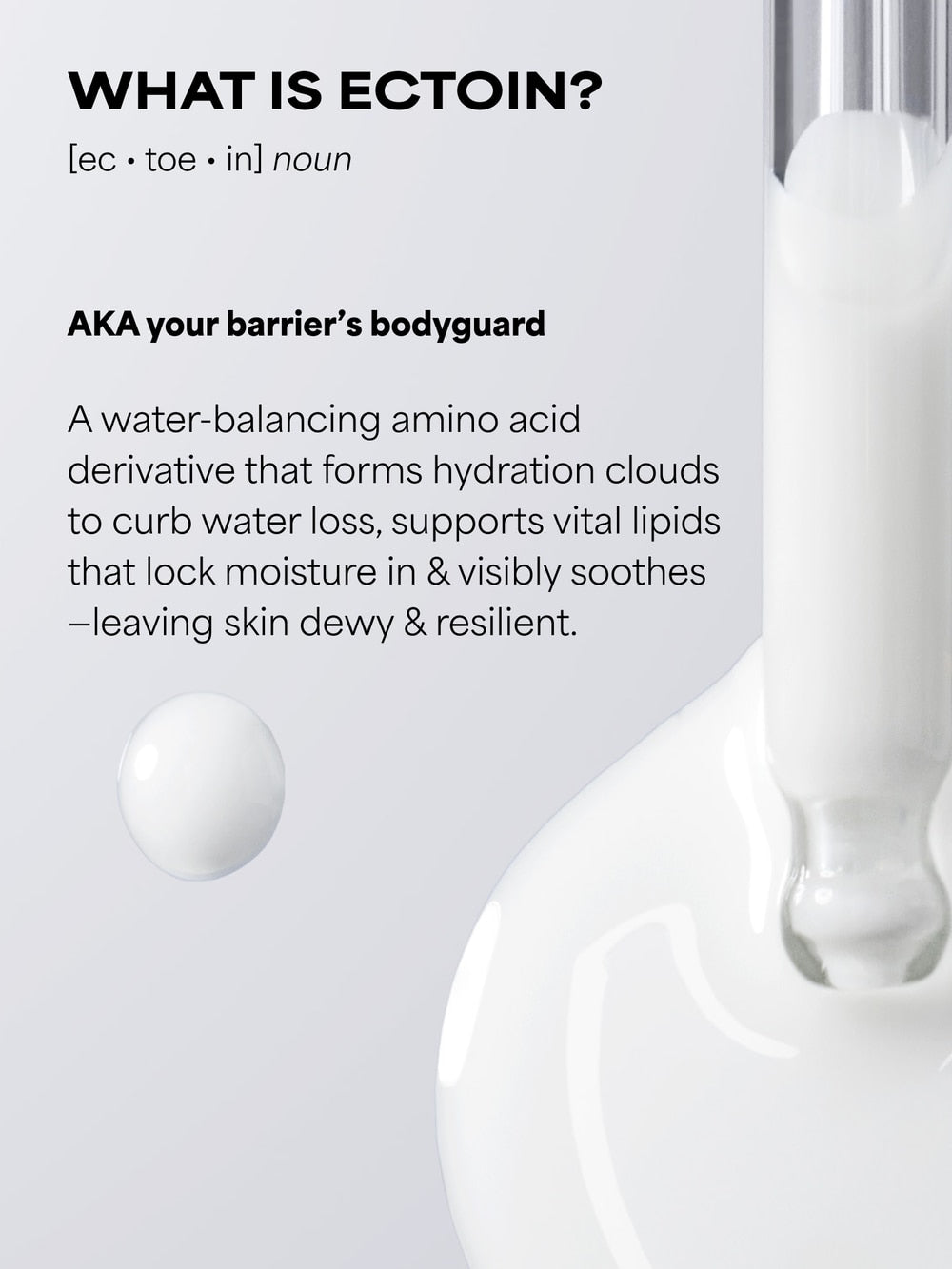 7% Ectoin + Hyaluronic Acid Milky Hydrating Serum
