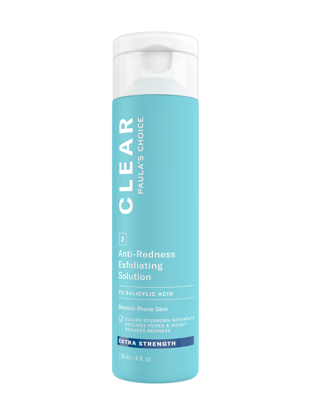 Extra Strength Anti-Redness Exfoliating Solution With 2% Salicylic Acid