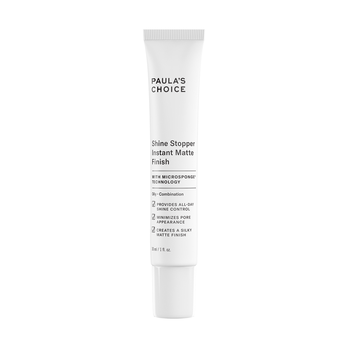 SHINE STOPPER Instant Matte Finish with MICROSPONGE Technology